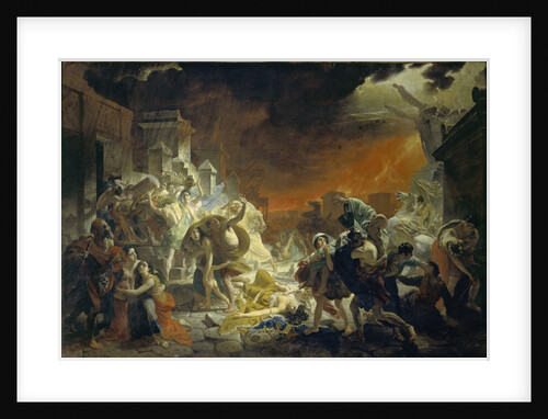 The last Day of Pompeii, 1833 by Karl Pavlovich Briullov