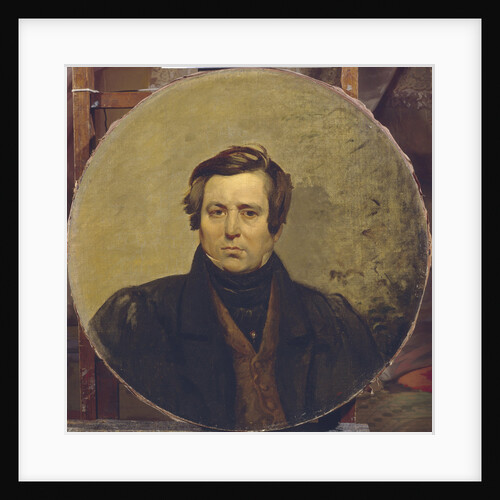 Portrait of the author Vasily Ivanovich Orlov, 1836 by Karl Pavlovich Briullov