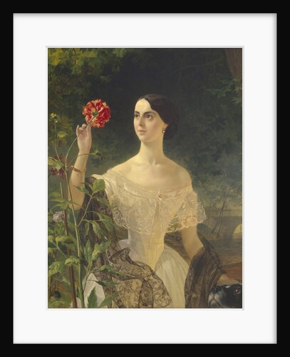 Portrait of Countess Sophia Bobrinskaya, née Samoylova, 1849 by Karl Pavlovich Briullov