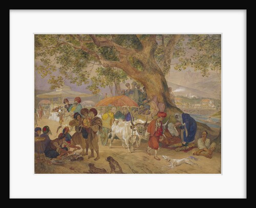 Sweet Water Springs near Constantinople, 1849 by Karl Pavlovich Briullov