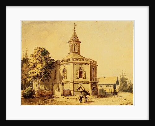 The Dairy Farm Pavilion in the Pavlovsk Park by Iosif Ivanovich Charlemagne