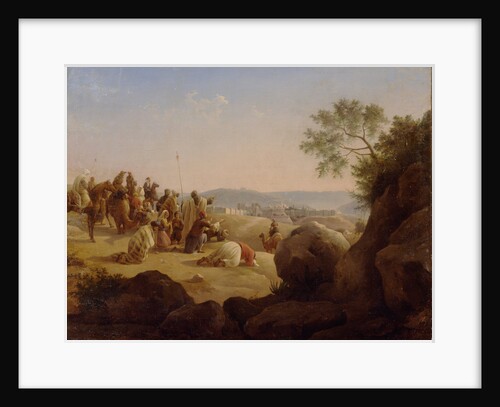 Pilgrims Before Jerusalem, 1831 by Nikanor Grigoryevich Chernetsov