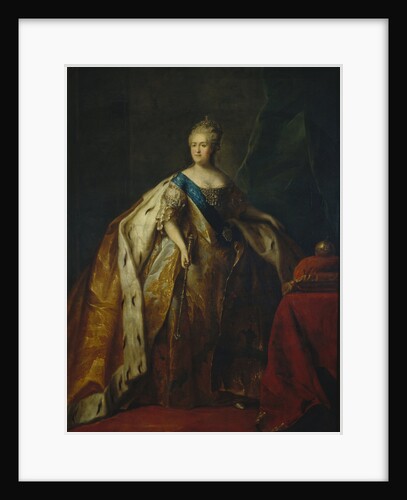 Portrait of Empress Catherine II, 1796 by Petro Semyonovich Drozhdin