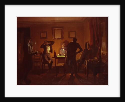The Gamblers, 1852 by Pavel Andreyevich Fedotov
