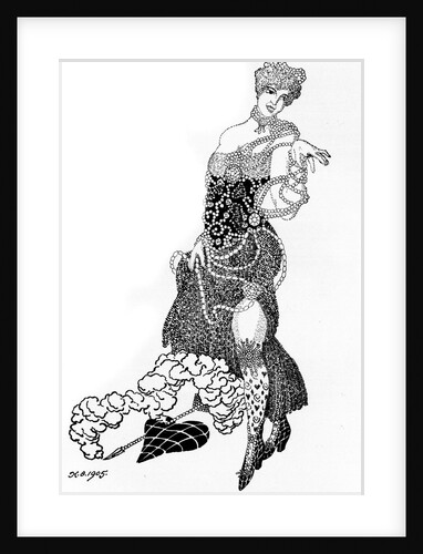 La Folichonette Illustration for the journal Vesy (The Scales), 1905 by Nikolai Petrovich Feofilaktov