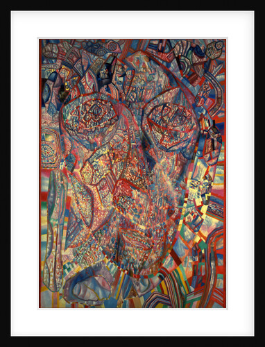 A living Head, 1923 by Pavel Nikolayevich Filonov