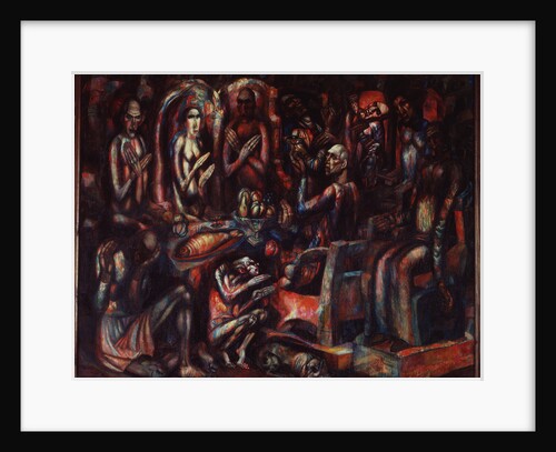 Feast of the Kings, 1913 by Pavel Nikolayevich Filonov