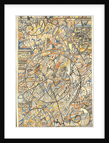 The Formula of the Universe, 1920-1922 by Pavel Nikolayevich Filonov