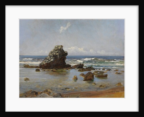 Bay in Livorno by Nikolai Nikolayevich Ge