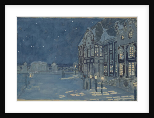 Winter Palace. Stage design for the opera The Ice House by A. Koreshchenko, 1901 by Alexander Yakovlevich Golovin