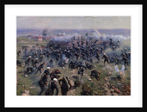 Battle of Gorni Dubnik on 24 October 1877, 1914 by Mitrofan Borisovich Grekov