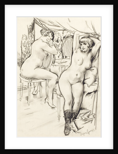Prostitutes by Boris Dmitryevich Grigoriev