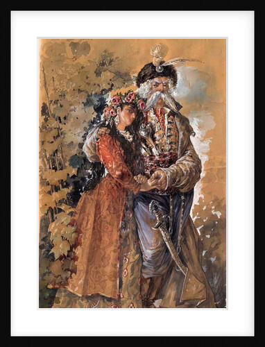 Mazepa with Maria, 1885 by Pavel Alexeyevich Grigoryev