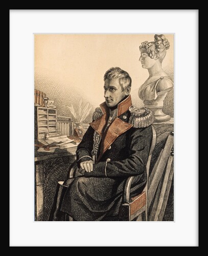 Portrait of Count Mikhail Vorontsov, 1820s by Carl von Hampeln