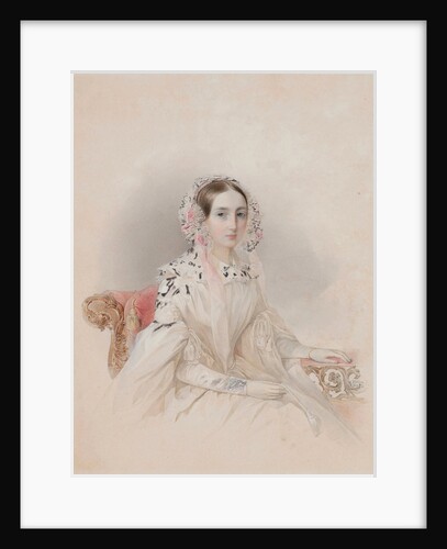 Portrait of Princess Therese of Nassau-Weilburg, 1838 by Vladimir Ivanovich Hau