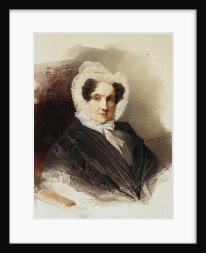 Portrait of Countess Anna Vladimirovna Bobrinskaya, 1837 by Vladimir Ivanovich Hau