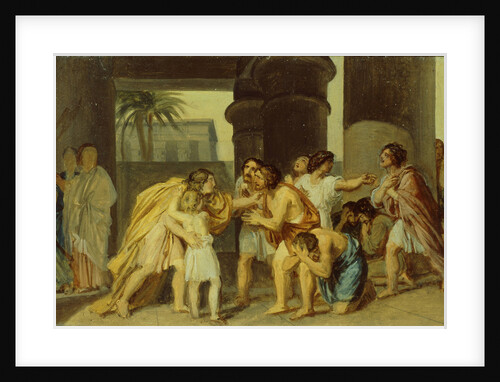 Joseph Reveals Himself to His Brothers, 1830s by Alexander Andreyevich Ivanov