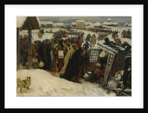 Arrival of a voivode, 1907 by Sergei Vasilyevich Ivanov
