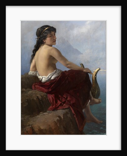 Sappho on the Lefkadas Cliff, 1889 by Alexander Izmailov