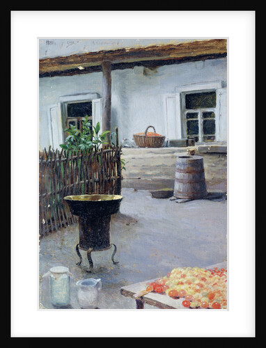 Jam cooking, 1892 by Jakov Jakovlevich Kalinichenko