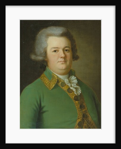 Portrait of Vasily Ivanovich Likhachev, 1791 by Ermolay Dementyevich Kamezhenkov