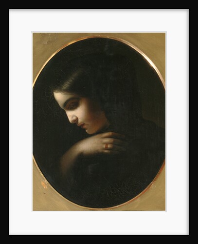 Young Widow, 1850 by Yakov Fyodorovich Kapkov
