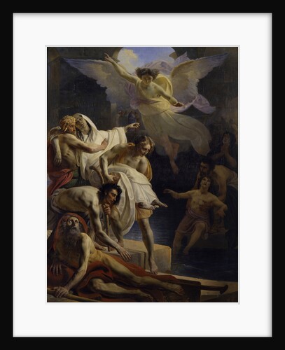 The healing at the Pool of Siloam, 1845 by Yakov Fyodorovich Kapkov