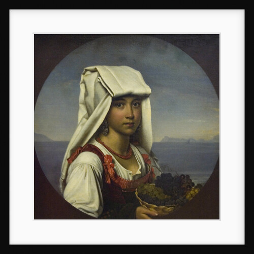 Neapolitan Girl with Fruits, 1831 by Orest Adamovich Kiprensky