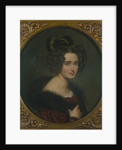 Portrait of Olimpiada Ryumina, 1826 by Orest Adamovich Kiprensky