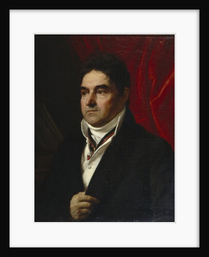 Portrait of Vasily Semyonovich Khvostov, 1814 by Orest Adamovich Kiprensky