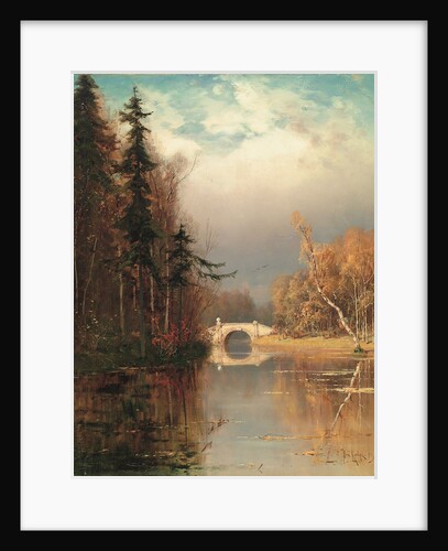 Park in Autumn, 1893 by Juli Julievich von Klever