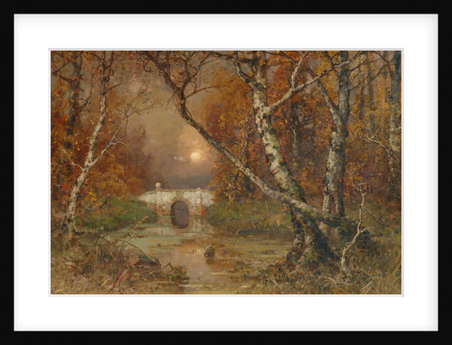 Neglected Park, 1883 by Juli Julievich von Klever