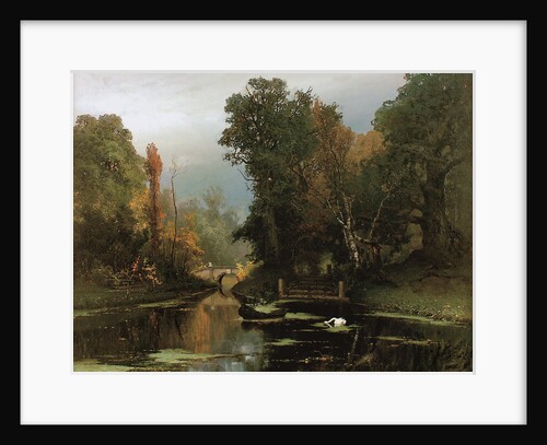 Overgrown pond (Gatchina park), 1878 by Juli Julievich von Klever