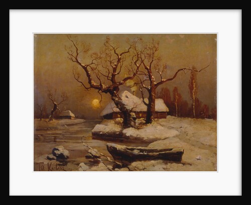 Winter evening, 1911 by Juli Julievich von Klever