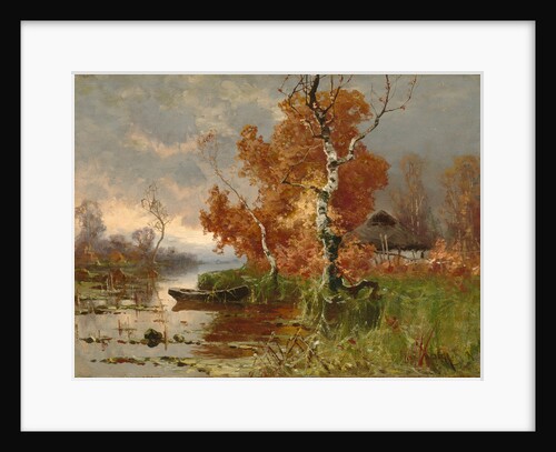 Autumn evening by Juli Julievich von Klever