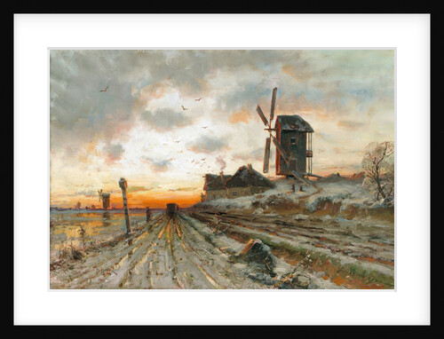 Early spring, 1906 by Juli Julievich von Klever