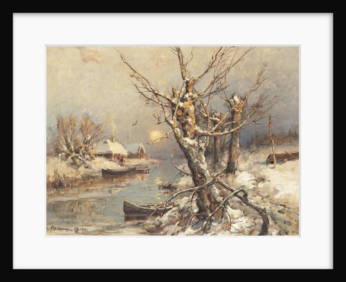 Winter sun, 1911 by Juli Julievich von Klever