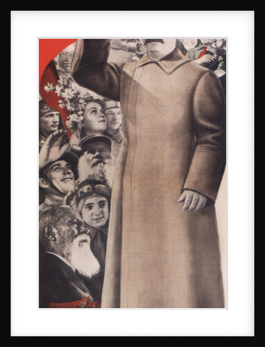 Staff determine every thing. (I. Stalin) (Poster), 1935 by Gustav Klutsis