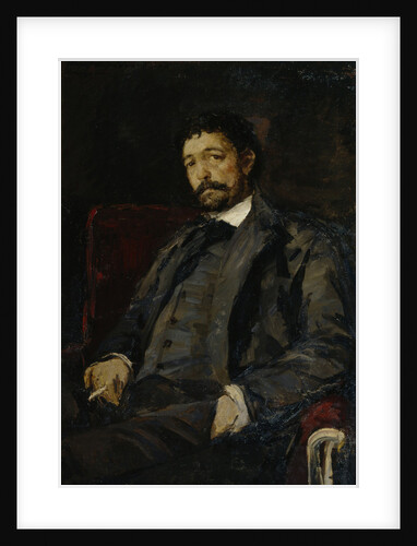 Portrait of the opera singer Angelo Masini by Konstantin Alexeyevich Korovin