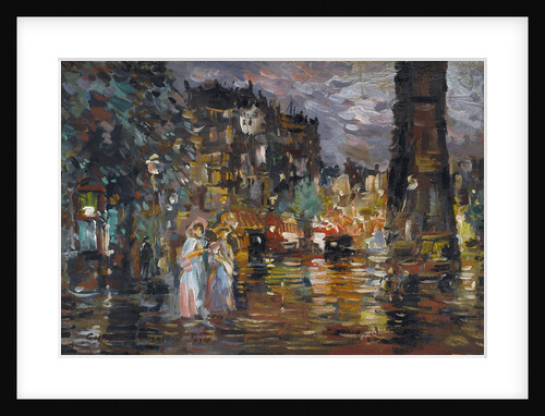 Paris by Alexeyevich Konstantin Korovin