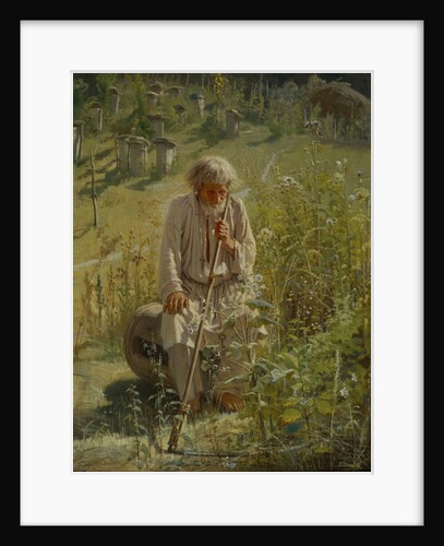Beekeeper, 1872 by Ivan Nikolayevich Kramskoi