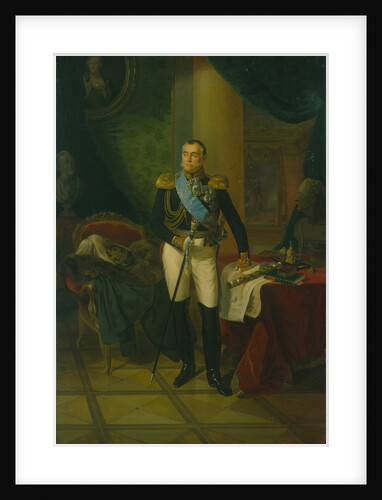 Portrait of Prince Pyotr Volkonsky, 1850 by Franz Krüger