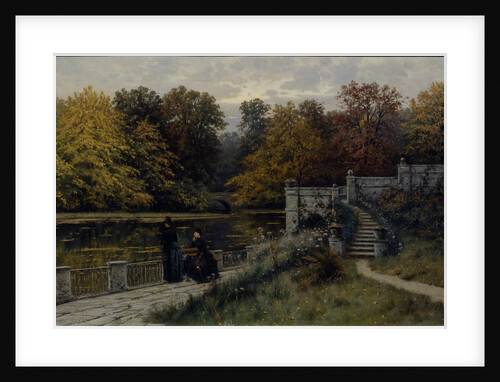 The Lazienki Park, 1886 by Konstantin Yakovlevich Kryzhitsky