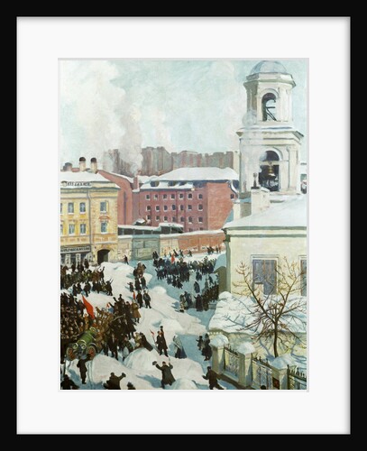 The February 27, 1917, 1917 by Boris Michaylovich Kustodiev