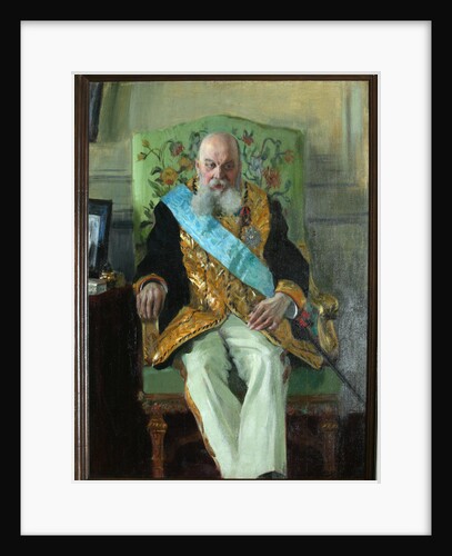 Portrait of Count Dmitri Martynovich Solski, 1908 by Boris Michaylovich Kustodiev