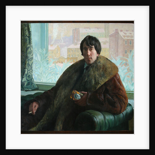 Portrait of the sculptor and architect Isidor Zolotarevsky, 1922 by Boris Michaylovich Kustodiev