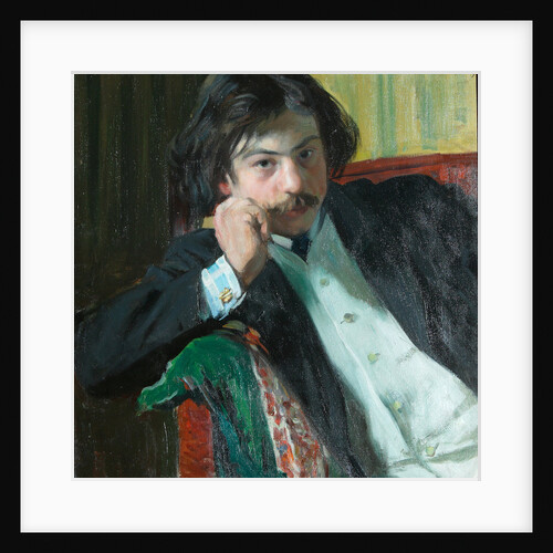 Portrait of the poet Janko Lavrin, 1909 by Boris Michaylovich Kustodiev