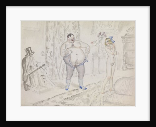 Late Night Rendezvous by Boris Michaylovich Kustodiev