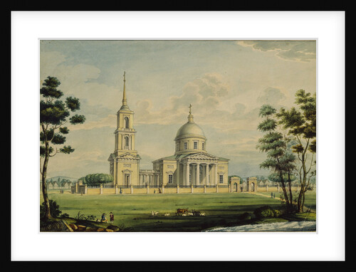 The Akhtyrka estate, 1827 by Alexander Sergeyevich Kutepov