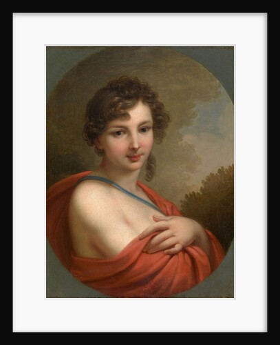 Portrait of Yelena Naryshkina (1785?1855), 1800 by Johann-Baptist von Lampi the Elder